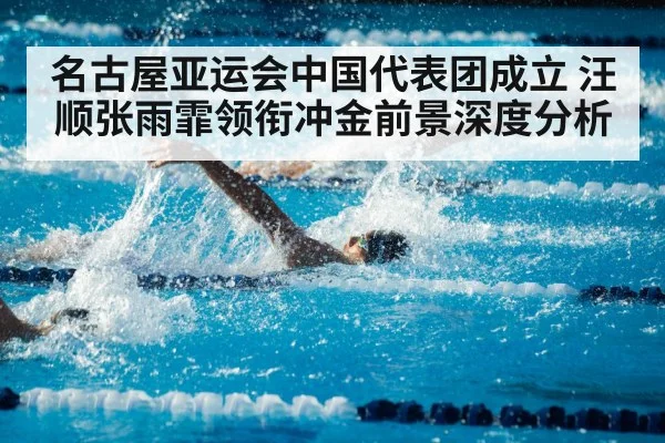名古屋亚运会中国代表团成立 汪顺张雨霏领衔冲金前景深度分析